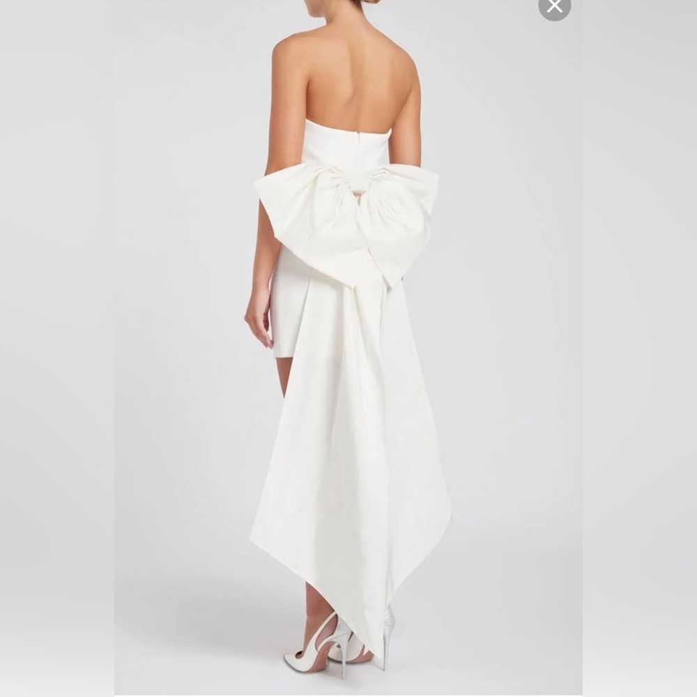 Rebecca Vallance Daphne Mini Dress with bow